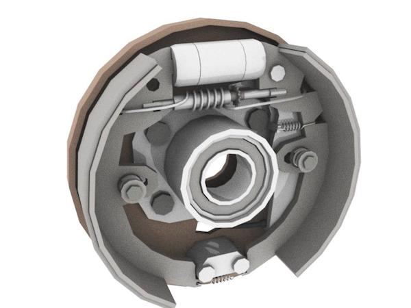 Who is widely credited with inventing the mechanical drum brake ...